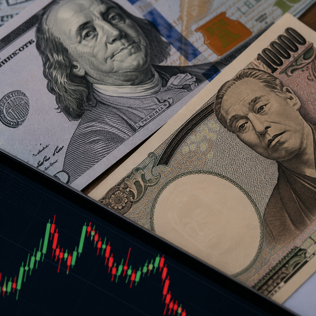 USD/JPY Enfrenta Rejeição na Arc 0,5 enquanto Traders Observam 158,66